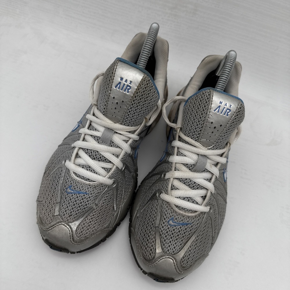 2010 Nike Air Max Silver/Light Blue SZ 7 Women's Shoe 316755-004 running SNEAKER - Picture 12 of 16